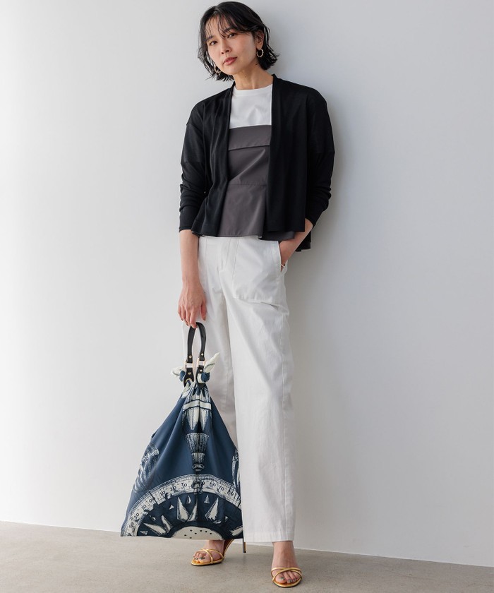 一部店舗限定/洗える】マルチ機能 シアー クロップド
