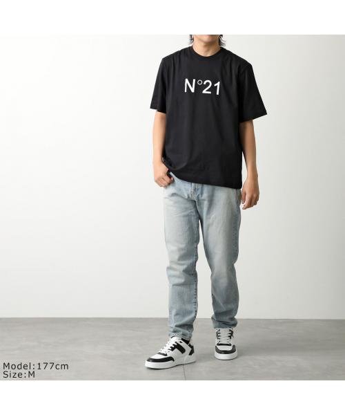 N°21(ヌメロ ヴェントゥーノ)/N°21 Tシャツ F131 4157 クルーネック 半袖 ロゴ プリント/img05