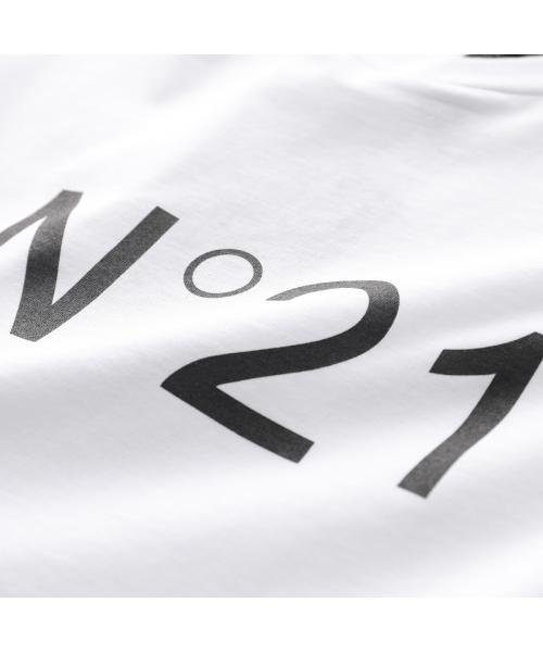 N°21(ヌメロ ヴェントゥーノ)/N°21 Tシャツ F131 4157 クルーネック 半袖 ロゴ プリント/img12