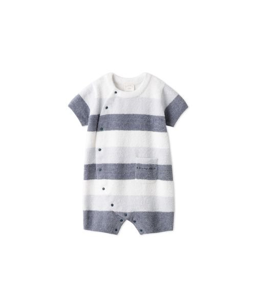 gelato pique Kids＆Baby(gelato pique Kids＆Baby)/【ラッピング済み】【BABY】スムーズィー3ボーダーロンパース＆キャップSET/img07