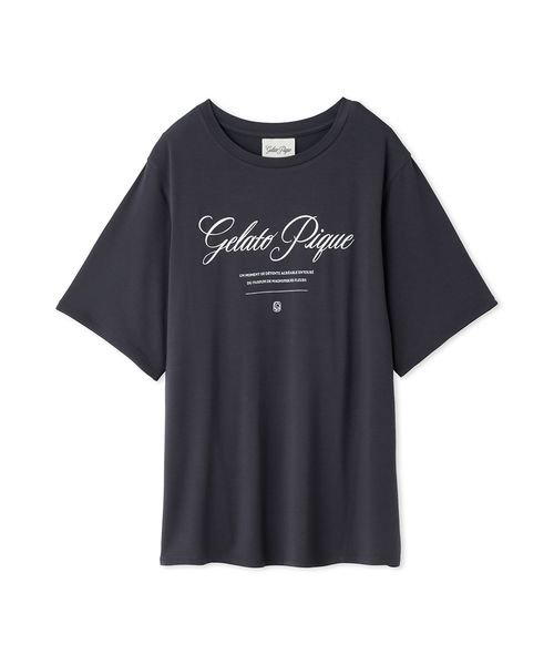 gelato pique(gelato pique)/【ラッピング済み】レーヨンロゴTシャツ＆8分丈パンツSET/img22