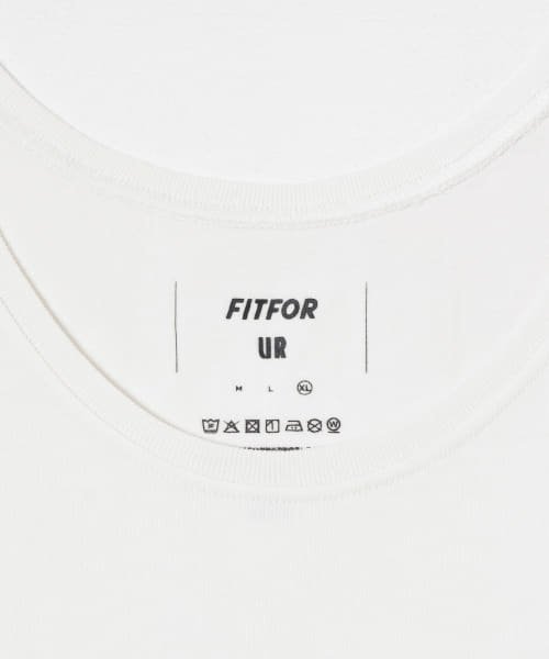 URBAN RESEARCH(アーバンリサーチ)/『別注』FITFOR×UR　WIDE SLEEVE LESS T－SHIRTS/img05