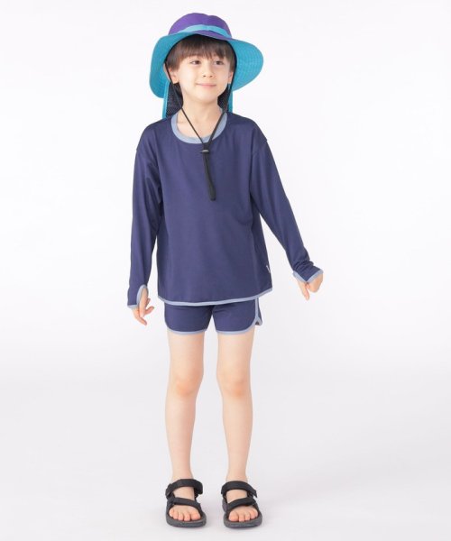 SHIPS KIDS(シップスキッズ)/SHIPS KIDS:90～130cm / 無地 スイム ボクサー ショーツ/img05