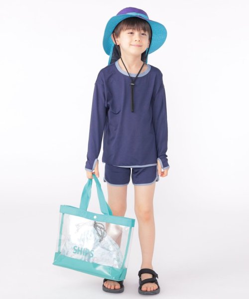 SHIPS KIDS(シップスキッズ)/SHIPS KIDS:90～130cm / 無地 スイム ボクサー ショーツ/img10