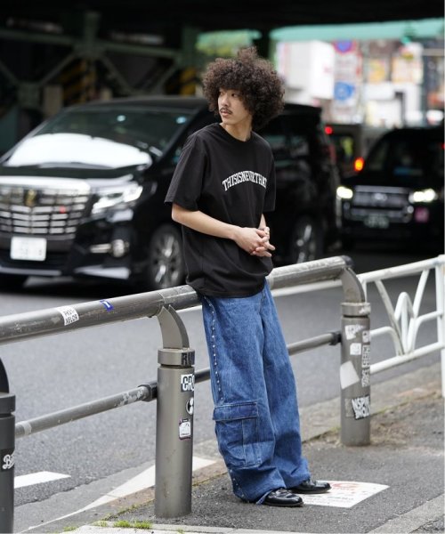 PULP(パルプ)/【AFB / エーエフビー】STUDDED DENIM CARGO PANTS/img03