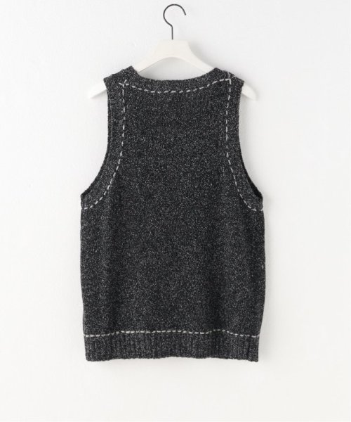 PULP(パルプ)/【Plateau Studio / プラトースタジオ】LOGO KNIT VEST/img01