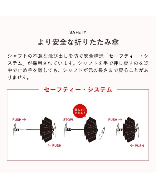 Knirps(クニルプス)/ クニルプス Knirps 折りたたみ傘 折り畳み傘 軽量 コンパクト メンズ レディース 雨傘 58cm 8本骨 ワンタッチ 自動開閉 かさ T.320 ブラ/img06