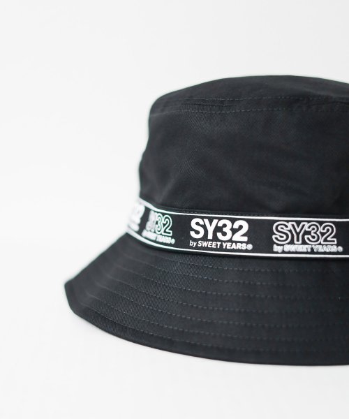 ar/mg(エーアールエムジー)/【73】【13090】【it】【SY32 by SWEET YEARS】TAPE LOGO BUCKET HAT/img02