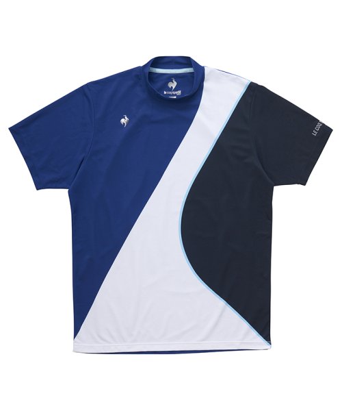 le coq sportif GOLF (ルコックスポルティフ（ゴルフ）)/トリコロールブロッキングモックネックシャツ【RIJOUME/リジューム】/img12