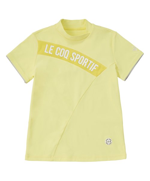 le coq sportif GOLF (ルコックスポルティフ（ゴルフ）)/変形襟アシンメトリー切替モックネックシャツ【RIJOUME/リジューム】/img11