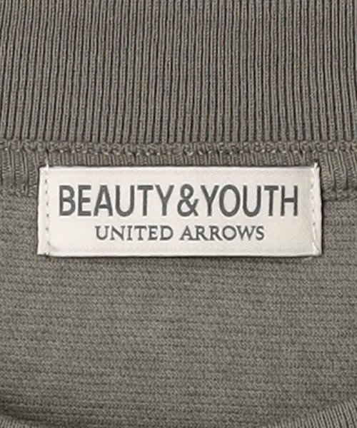 BEAUTY&YOUTH UNITED ARROWS(ビューティーアンドユース　ユナイテッドアローズ)/ライト ダブルフェイス ジオメ クルーネック Tシャツ/img27