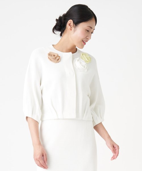 ノーカラージャケット 