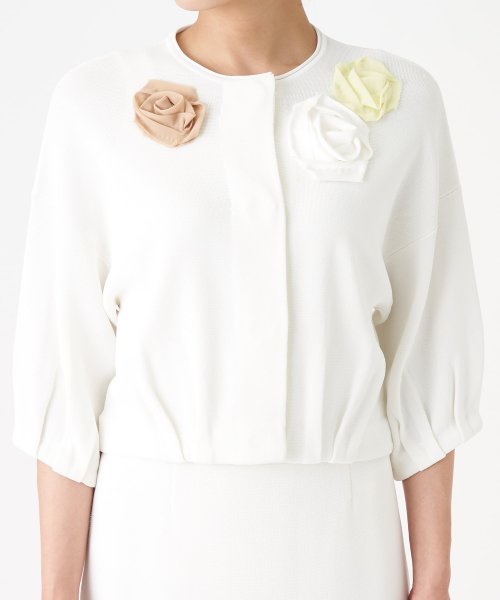 ノーカラージャケット 