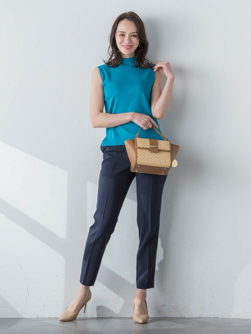 LUCINDAノースリーブニット≪手洗い可能≫ OCQ1498193467(11440円)