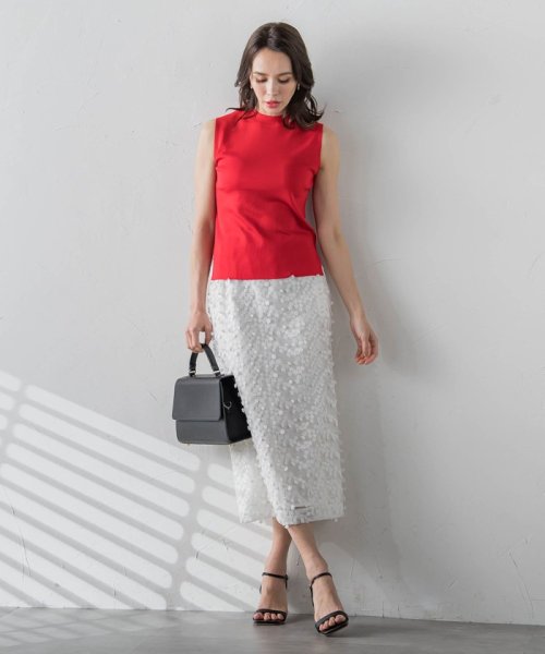 LUCINDAノースリーブニット≪手洗い可能≫ OCQ1498193467(11440円)