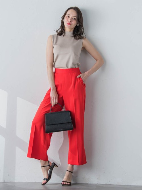 LUCINDAノースリーブニット≪手洗い可能≫ OCQ1498193467(11440円)