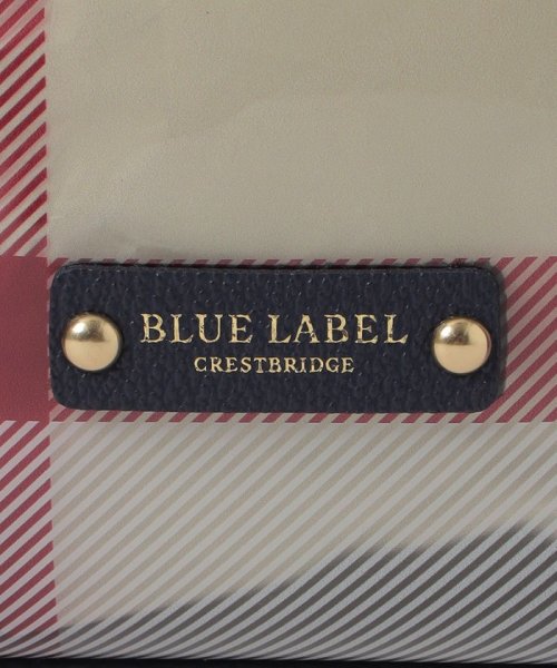 BLUE LABEL CRESTBRIDGE(BLUE LABEL CRESTBRIDGE)/クリアクレストブリッジチェックPVCミニショルダー/img20