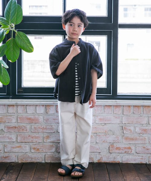 URBAN RESEARCH DOORS（Kids）(アーバンリサーチドアーズ（キッズ）)/Wガーゼバンドカラーシャツ(KIDS)/img29