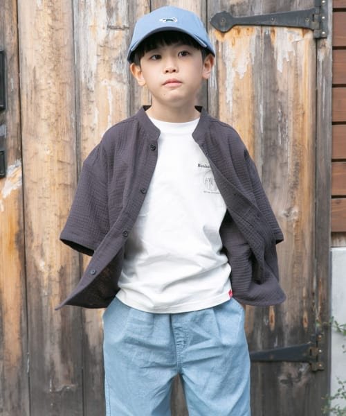 URBAN RESEARCH DOORS（Kids）(アーバンリサーチドアーズ（キッズ）)/Wガーゼバンドカラーシャツ(KIDS)/img34