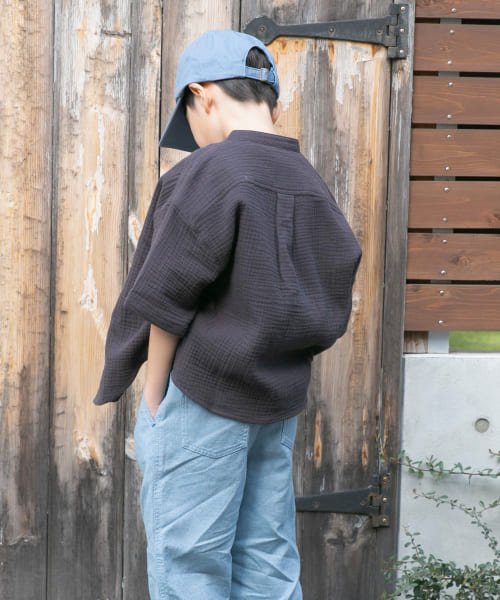 URBAN RESEARCH DOORS（Kids）(アーバンリサーチドアーズ（キッズ）)/Wガーゼバンドカラーシャツ(KIDS)/img35