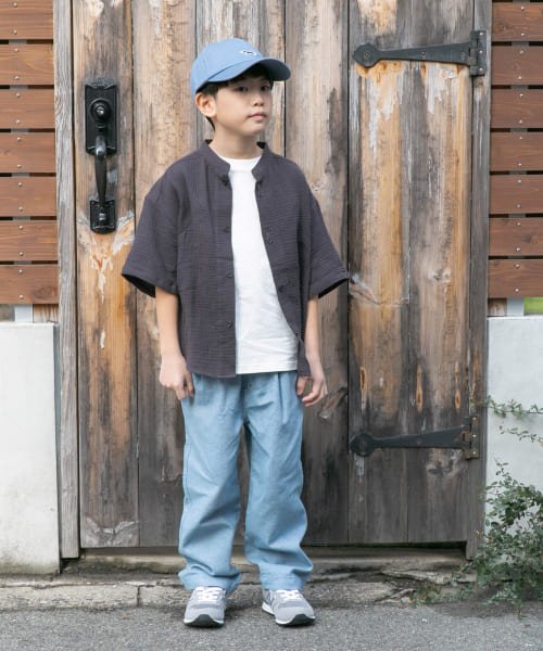 URBAN RESEARCH DOORS（Kids）(アーバンリサーチドアーズ（キッズ）)/Wガーゼバンドカラーシャツ(KIDS)/img36