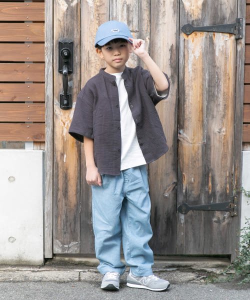 URBAN RESEARCH DOORS（Kids）(アーバンリサーチドアーズ（キッズ）)/Wガーゼバンドカラーシャツ(KIDS)/img37