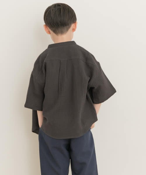 URBAN RESEARCH DOORS（Kids）(アーバンリサーチドアーズ（キッズ）)/Wガーゼバンドカラーシャツ(KIDS)/img41