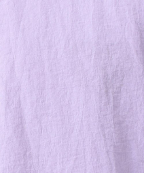 Purple & Yellow(パープル＆イエロー)/ナイロンタッサープルオーバーシャツ/img31