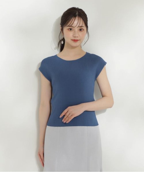 PROPORTION BODY DRESSING(プロポーション　ボディドレッシング)/ボートネックリブニット WEB限定カラー：ブルー/img32