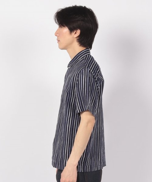 BENETTON (mens)(ベネトン（メンズ）)/リネンストライププリント半袖シャツ/img05