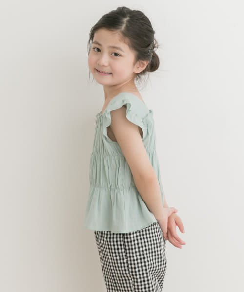 URBAN RESEARCH DOORS（Kids）(アーバンリサーチドアーズ（キッズ）)/シャーリングフリルキャミブラウス(KIDS)/img22