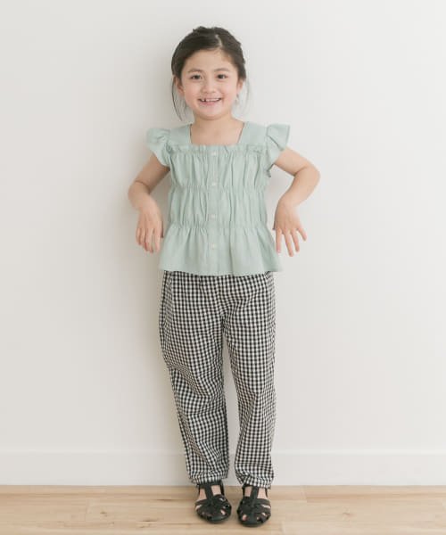 URBAN RESEARCH DOORS（Kids）(アーバンリサーチドアーズ（キッズ）)/シャーリングフリルキャミブラウス(KIDS)/img27