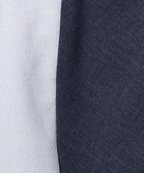  COMME CA COMMUNE(コムサコミューン)/ウールライク布帛 袖切り替えＴシャツ/img15