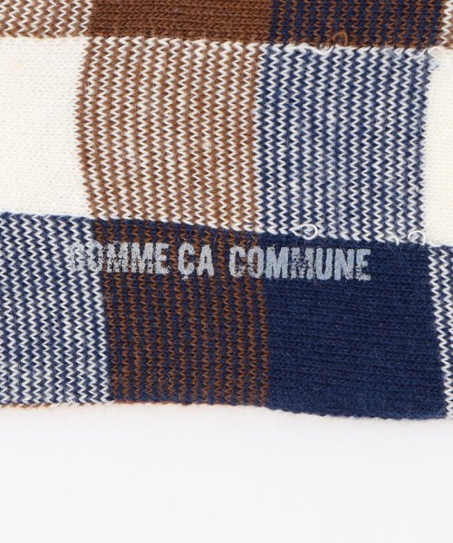  COMME CA COMMUNE(コムサコミューン)/配色 ブロック ローアンクル ソックス/img05