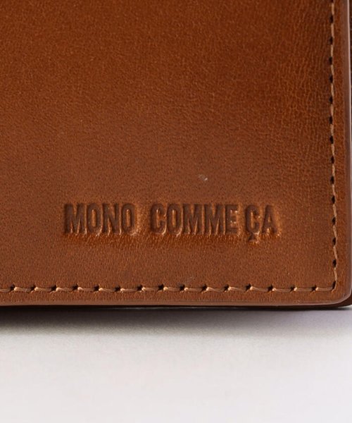 MONO COMME CA(モノコムサ)/イタリアンレザー ２つ折り財布/img08