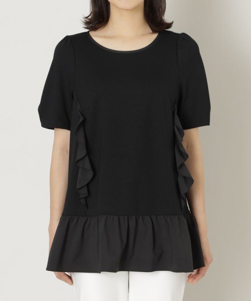 TO BE CHIC(L SIZE)(トゥービーシック Lサイズ)/【L】ストレッチポンチ チュニックカットソー/img03