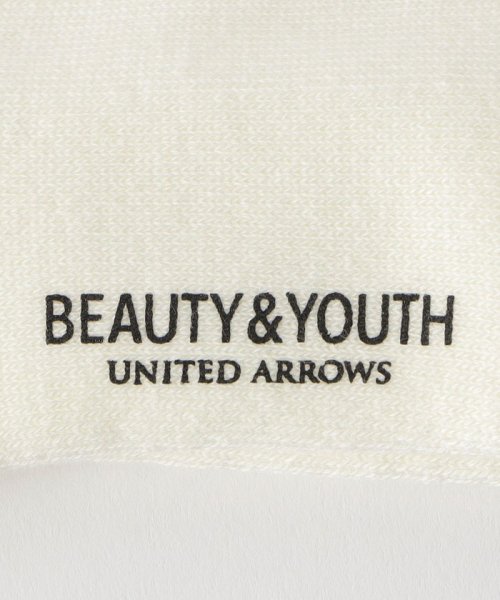 BEAUTY&YOUTH UNITED ARROWS(ビューティーアンドユース　ユナイテッドアローズ)/ロゴ クウォーター ソックス/img05