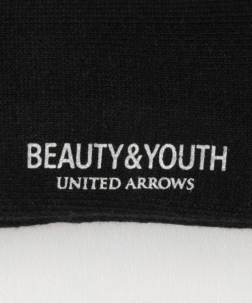 BEAUTY&YOUTH UNITED ARROWS(ビューティーアンドユース　ユナイテッドアローズ)/ロゴ クウォーター ソックス/img08