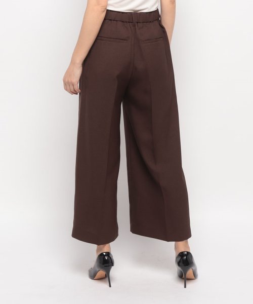 ワイドクロップドパンツ 