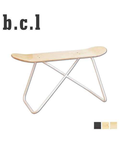 b.c.l(ビーシーエル)/ b.c.l ビーシーエル スツール 椅子 スケートボードチェア サイドテーブル SKATEBOARD CHAIR ブラック ホワイト 黒 白 8961/img01