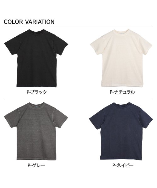 Good On(Good On)/ Good On グッドオン クルー Tシャツ 半袖 メンズ レディース Uネック SS CREW TEE GOST－701P/img02