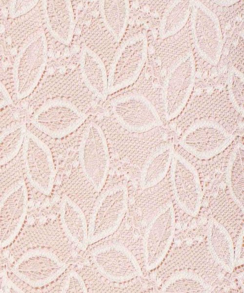 オフショルレースドレス 