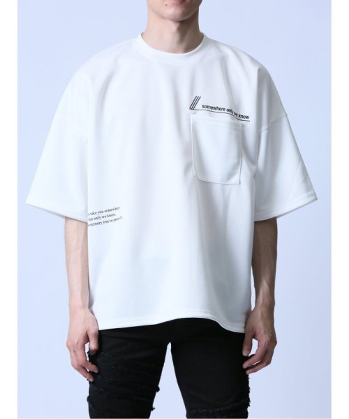 semanticdesign(セマンティックデザイン)/胸ポケット付き クルーネック半袖Tシャツ メンズ Tシャツ カットソー カジュアル インナー トップス ギフト プレゼント/img04