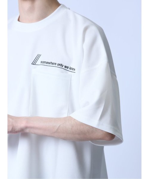 semanticdesign(セマンティックデザイン)/胸ポケット付き クルーネック半袖Tシャツ/img08
