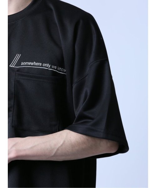 semanticdesign(セマンティックデザイン)/胸ポケット付き クルーネック半袖Tシャツ/img19