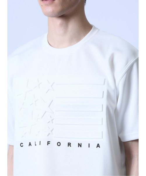 semanticdesign(セマンティックデザイン)/星条旗エンボス クルーネック半袖Tシャツ メンズ Tシャツ カットソー カジュアル インナー トップス ギフト プレゼント/img07