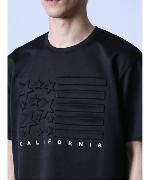 semanticdesign(セマンティックデザイン)/星条旗エンボス クルーネック半袖Tシャツ メンズ Tシャツ カットソー カジュアル インナー トップス ギフト プレゼント/img18