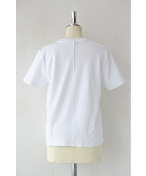 CAWAII(カワイイ)/ストーンの煌めき連なる花刺繍のTシャツトップス/img10