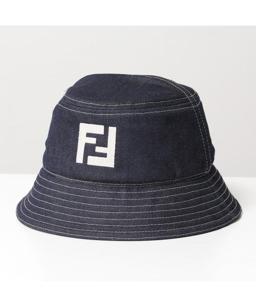 FENDI(フェンディ)/FENDI バケットハット FXQ958 ARR1 デニム FFロゴ/img01