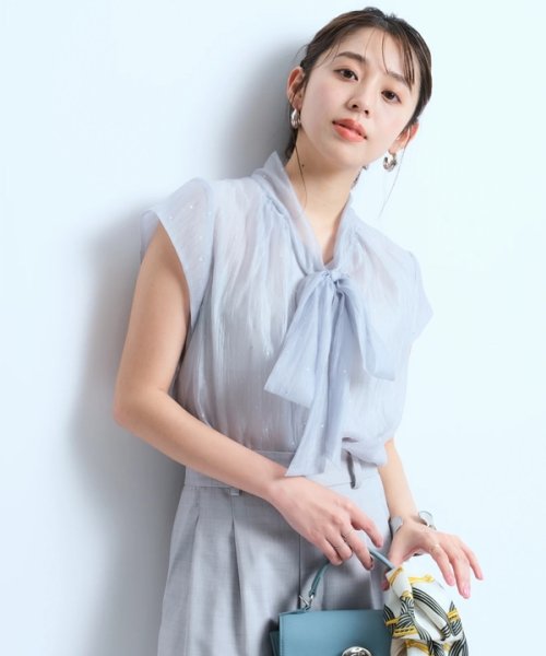 プチラメドット半袖ブラウス トップス シャツ・ブラウス Q1395384379(10725円)